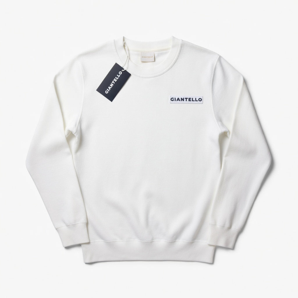 GIANTELLO SWEATER WHITE| BLACK