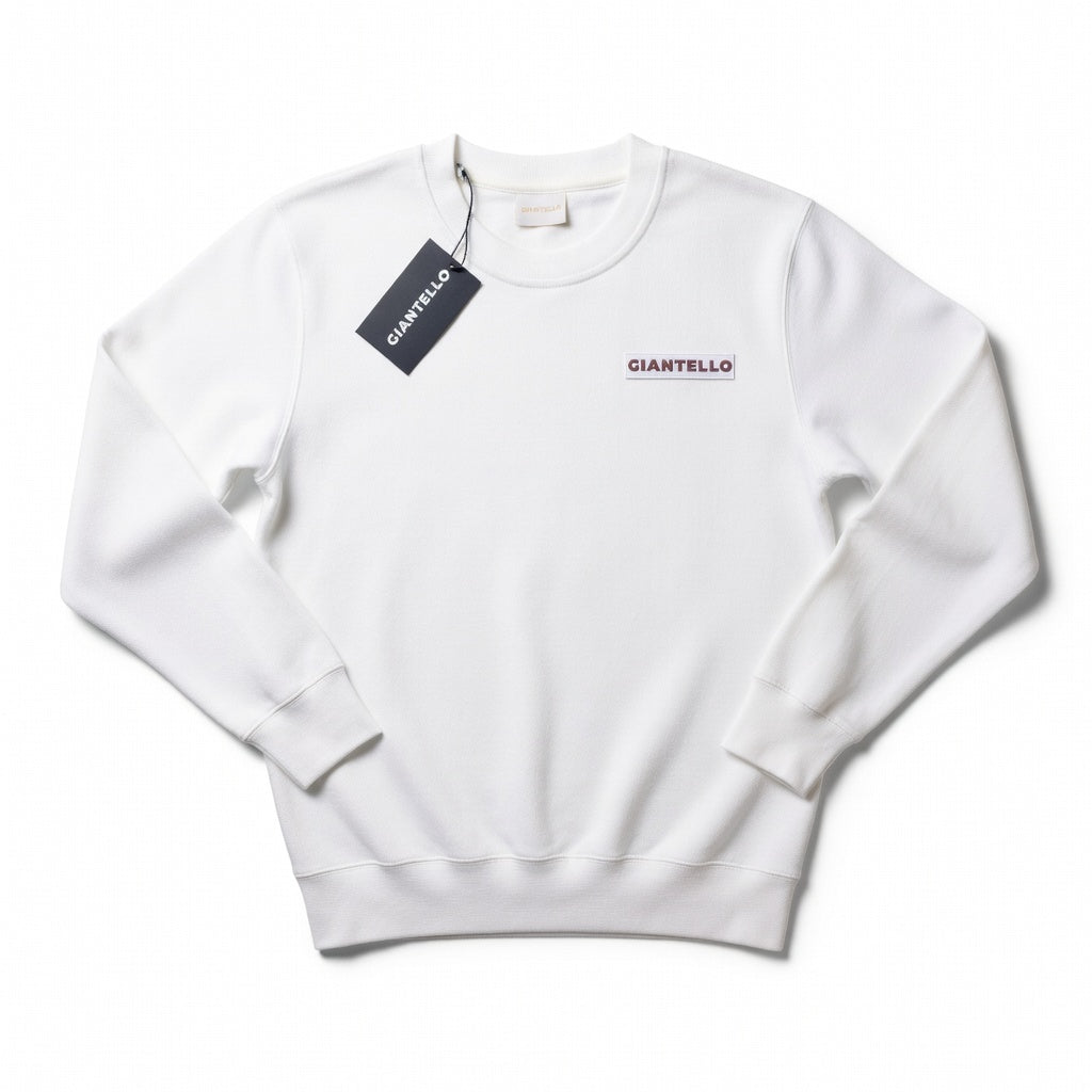 GIANTELLO SWEATER WHITE | RED
