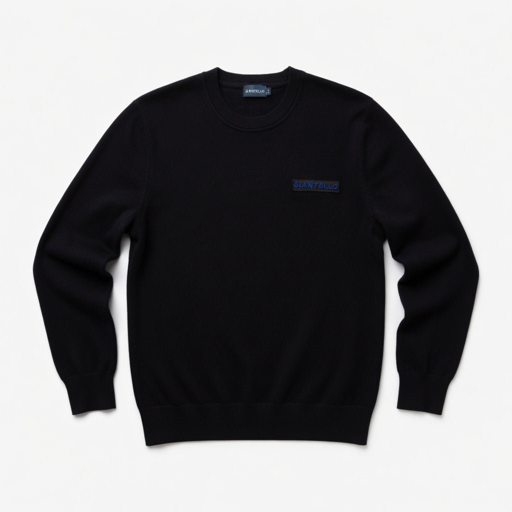 GIANTELLO SWEATER BLACK | NAVY