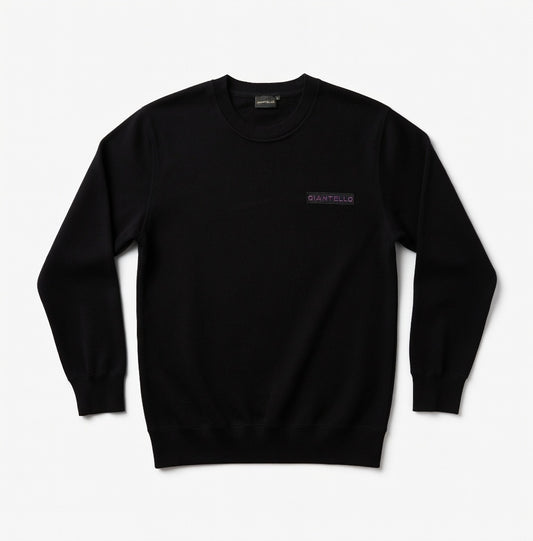GIANTELLO SWEATER BLACK | PURPLE