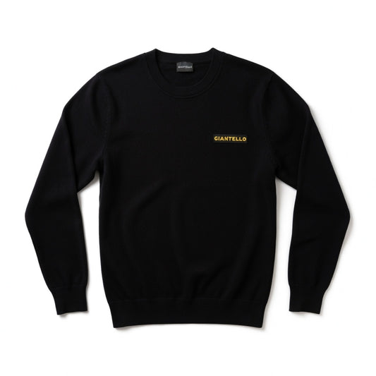 GIANTELLO SWEATER BLACK | YELLOW